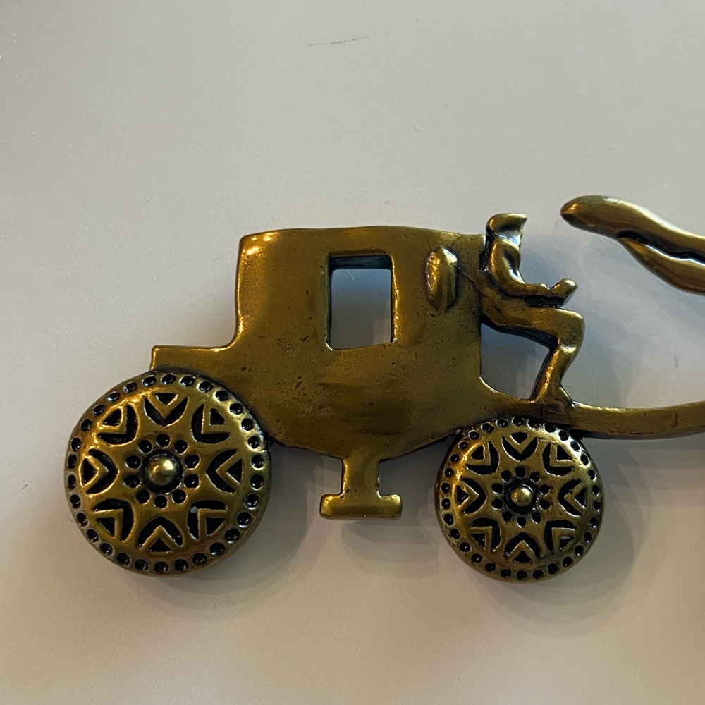 Rare Large Metal Coach Rexy Carriage Golden Dinosaur Rare Purse Bag Charm - Picture 14 of 16